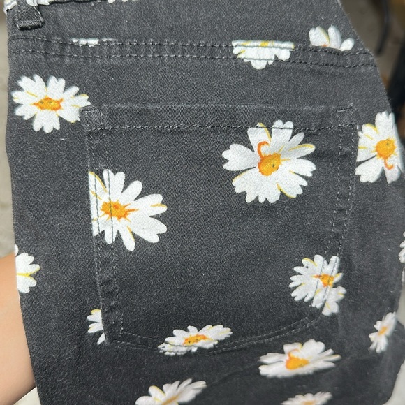 F21 high waisted daisy print pants - Picture 7 of 7